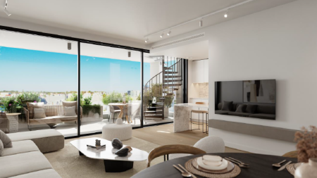 New For Sale €189,000 Apartment 1 bedroom, Retiré, top floor, Egkomi Nicosia - 5