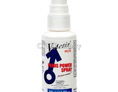 Penis Erect Spray Power V-Activ 50ML - 1