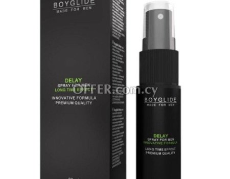 BoyGlide Delay Spray Ejaculation Last Longer in Bed 20ml - 1