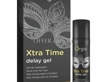 15ml Delay gel for men Orgie Xtra Time Long lasting Sex Prolong Penis Delay - 1