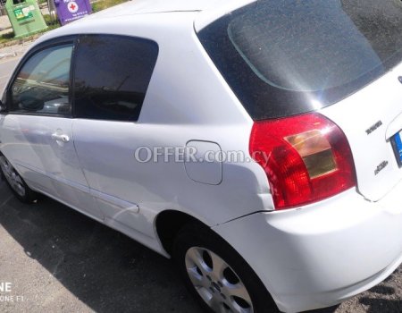 2002 Toyota Corolla 2.0L Diesel Manual Van/Minivan