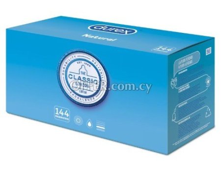 Durex Basic Classic Condom Natural Lubricated Condoms Smooth