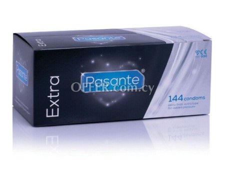 Pasante Condoms Extra Safe for Maximum Safety in Sex 1-4-6-12-24-50-100pcs - 2