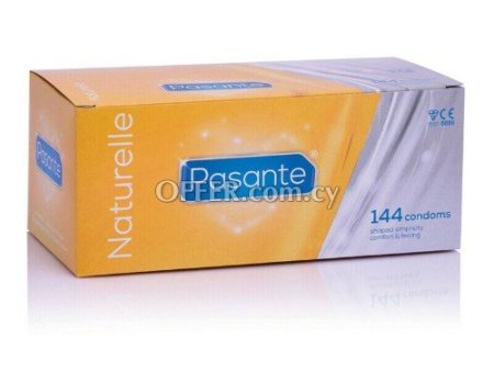 Condoms Pasante Naturelle Natural Feel Comfort Fit 1-4-6-12-24-50-100pcs - 2