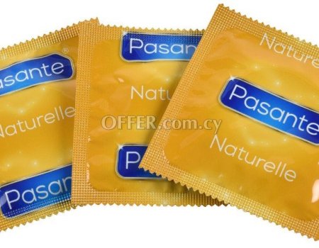 Condoms Pasante Naturelle Natural Feel Comfort Fit 1-4-6-12-24-50-100pcs