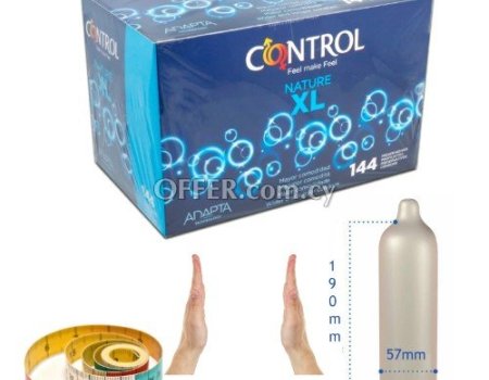 Control XL Condoms Extra Large XXL Best Condom Online 1-4-6-12-24-50-100 - 2