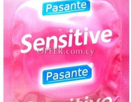 Pasante Condoms Sensitive Elite Ultra Thin Extra Sex Pleasure 1-4-6-12-24-50-100 - 1