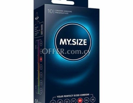 My Size Pro Condom Latex 60mm Perfect Fit Regular 10pcs Box