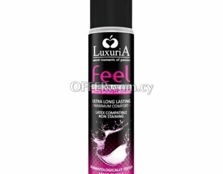 Luxuria Feel Water Based Edible Gel Anal Lubricant Adult Lube