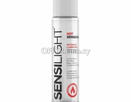 Warming Lube Sensilight Hot Heat Effect Water Based Warm Personal Lubricant 60ML