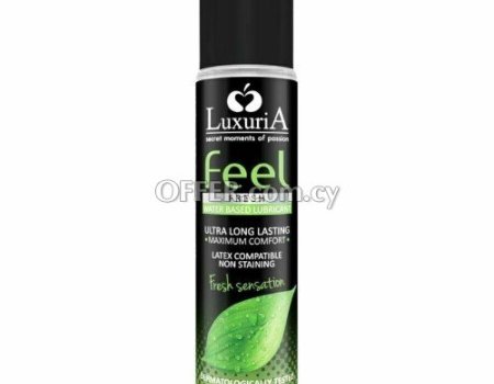 Luxuria Cooling Fresh Water Based Edible Gel Lubricant Adult Lube 60ML