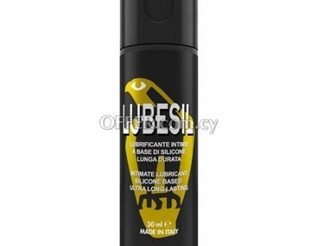 Silicone Lubricant "Lubesil" Intimate Lube Ultra Long Lasting Condoms-Safe