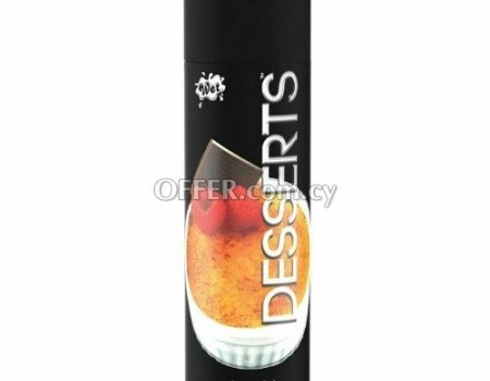 Wet Desserts Lubricant Edible Creme Brulee Flavored Warming Water Personal Lube - 1