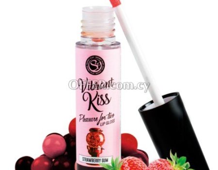 Vibrant Kiss Oral Sex Arousal Gel Personal Lubricant Flavored Edible Water based