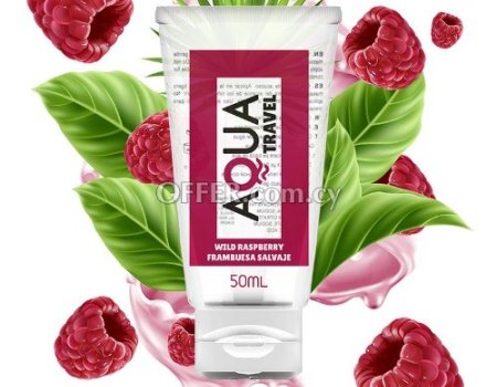 Aqua Travel Flavoured Water Base Lube Edible lubricant 50ML