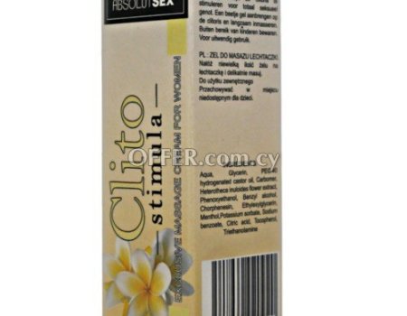 Stimulating Clitoris cream for women Female intense lubricant arousal gel 20ml - 1