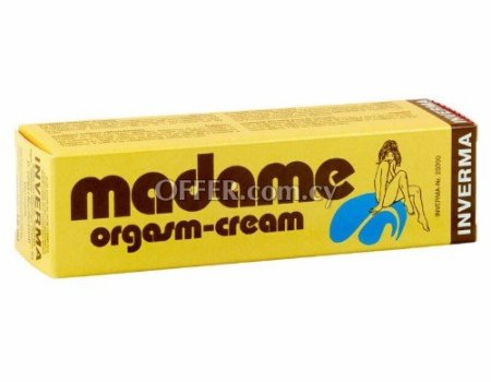 Madame Orgasm Cream Inverma Climax Female Arousal Orgasms Intensify Women 18ml - 1