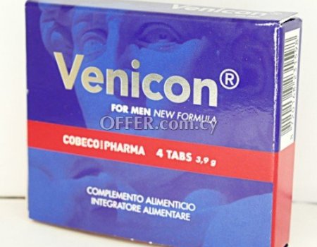 Cobeco - Venicon Men Enhances male libido (4tabs) - 1