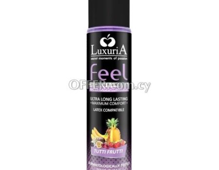 Lubricant Luxuria Feel Fruits Flavoured Water Based Ultra Long Lasting - 1