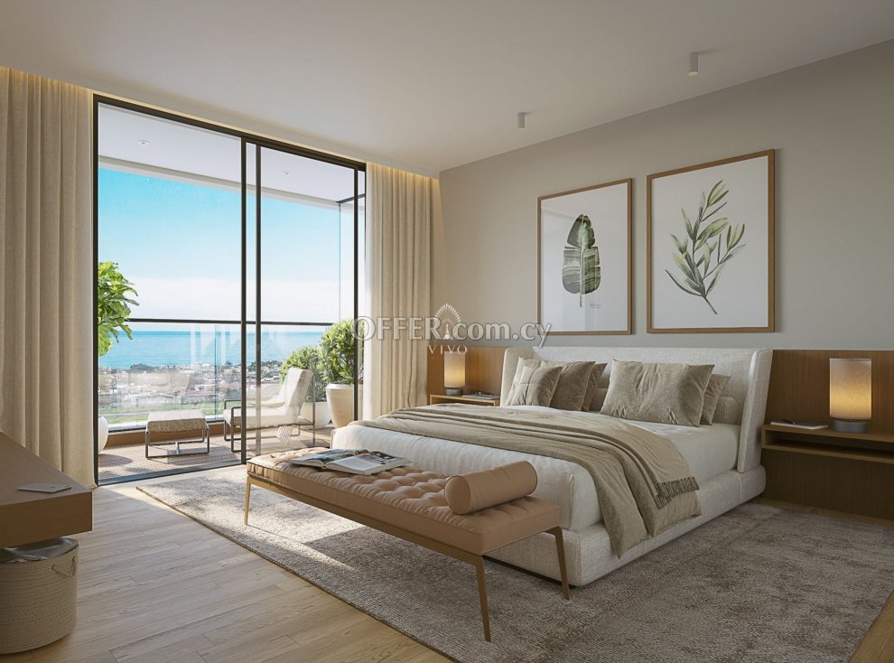 2-BEDROOM APARTMENT WITH PANORAMIC VIEW OF THE SEA AND CITYSCAPES OF PAPHOS - 8