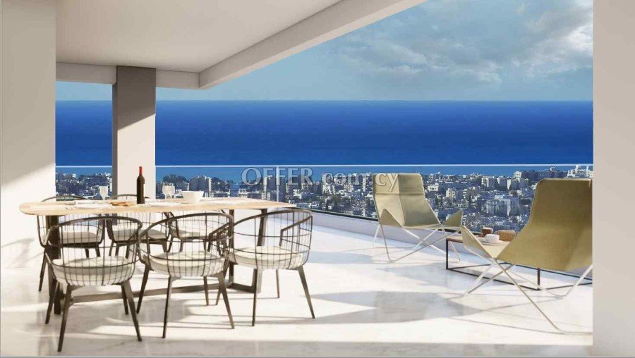Luxury 4 Bedrooms Penthouse in Agios Athanasios with Magnificent Sea View - 2