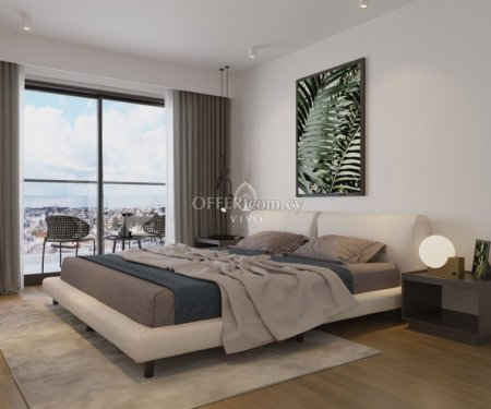 1-BEDROOM APARTMENT WITH PANORAMIC VIEW OF THE SEA AND CITYSCAPES OF PAPHOS - 2