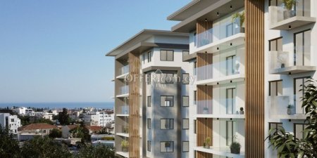 THREE BEDROOM APARTMENT ON THE 6TH FLOOR WITH PANORAMIC VIEW OF THE SEA AND CITYSCAPES OF PAPHOS! - 1