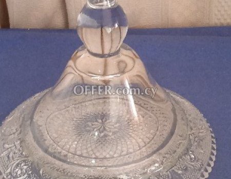 Γυάλινη λάμπα πετρελαίου με σκαλίσματα θαλάσσιων ειδών. - 5