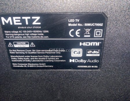 Metz TV for quick sale
