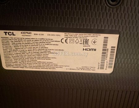 TCL tv - 1