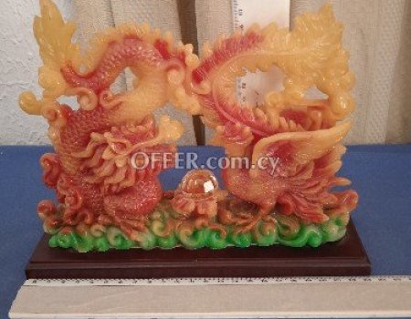 Chinese feng Sui in jade colour, hard plastic. - 4