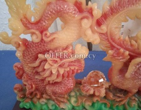 Chinese feng Sui in jade colour, hard plastic. - 3