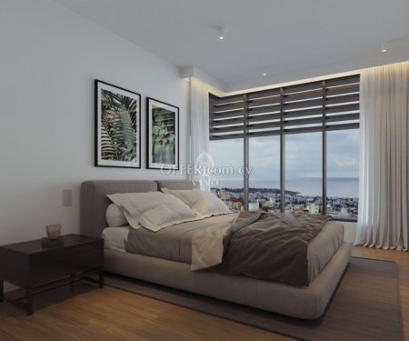 1-BEDROOM APARTMENT WITH PANORAMIC VIEW OF THE SEA AND CITYSCAPES OF PAPHOS - 3