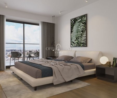 3-BEDROOM APARTMENT ON THE 5TH FLOOR WITH PANORAMIC VIEW OF THE SEA AND CITYSCAPES OF PAPHOS - 3
