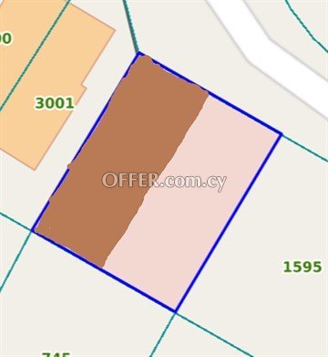 Residential Plot Of 302 Sq.m.  In Lakatameia, Nicosia - 1