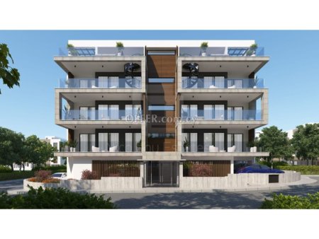 Two bedroom apartment for sale on the second floor of a modern building in Panthea