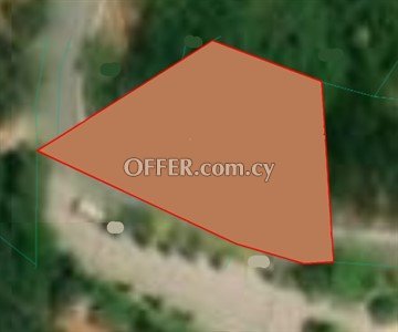 Residential Plot Of 734 Sq.m.  In Pedoulas, Nicosia - 1