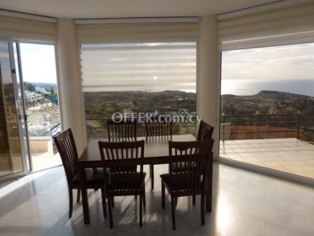 3 Bedroom Villa Stunning Sea Views For Rent Limassol - 7