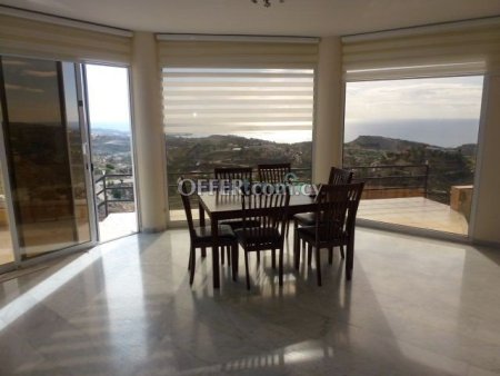 3 Bedroom Villa Stunning Sea Views For Rent Limassol - 6