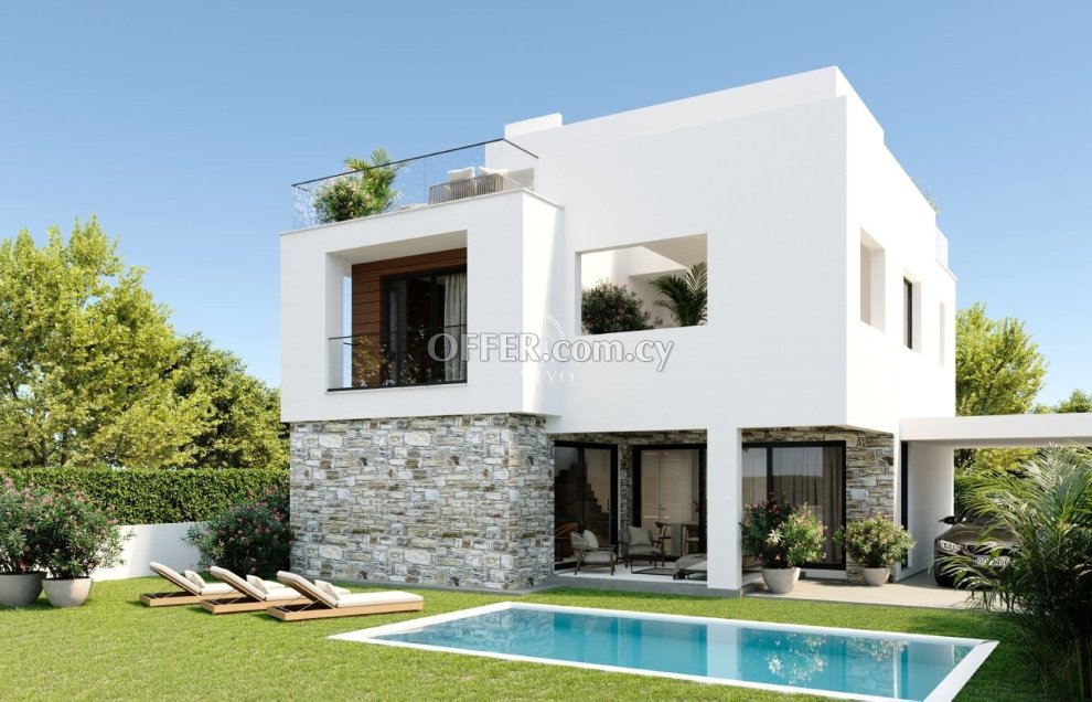 5 BEDROOM CORNER HOUSE WITH ROOF GARDEN AT DEKELIA ROAD - LARNACA - 8