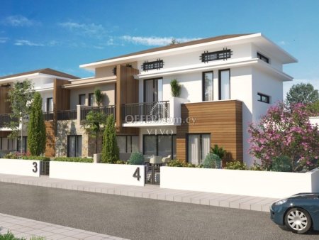 3 BEDROOM HOUSE WITH ATTIC 22,1 sqm AND COMMUNAL POOL IN TERSEFANOU VILLAGE, LARNACA