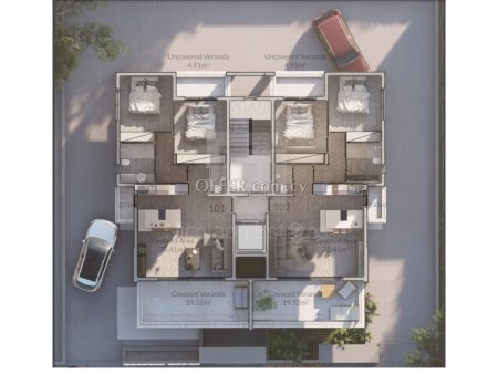 Brand new luxury 2 bedroom apartment in Ekali - 6