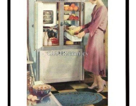 1930 Advert of FRIGITAIRE fridge Διαφήμιση τού ψυγείου FRIGITAIRE του 1930