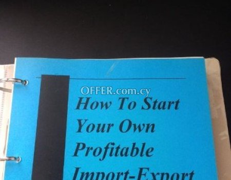 Whole course Import Export Agency Business - Ολόκληρο το μάθημα Επιχείρησης Μεσιτείας Εισαγωγών Εξαγωγών - 1
