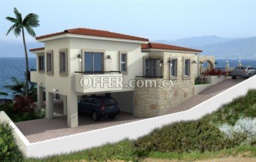 Seaview 5 Bedroom Villa  In Neo Chorio, Polis - With Private Swimming 