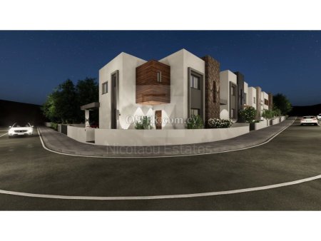 New modern four bedroom semi detached house in Germasogeia area