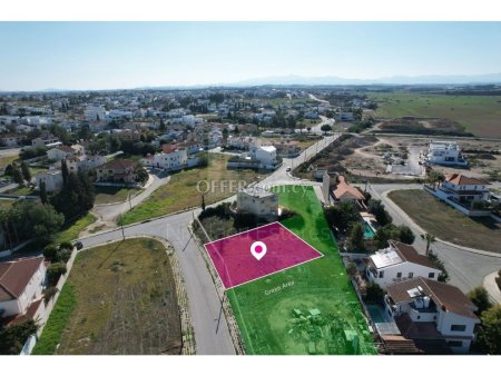 Residential plot adjacent to a green area in Egkomi Nicosia - 3