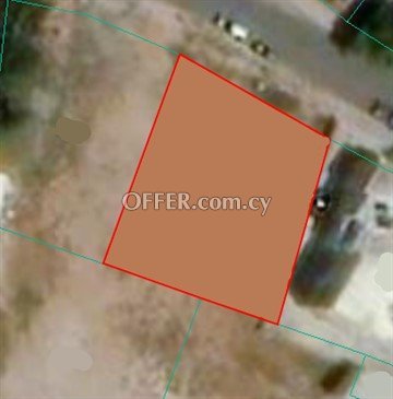 Residential Plot Of 534 Sq.m.  In Chloraka, Pafos