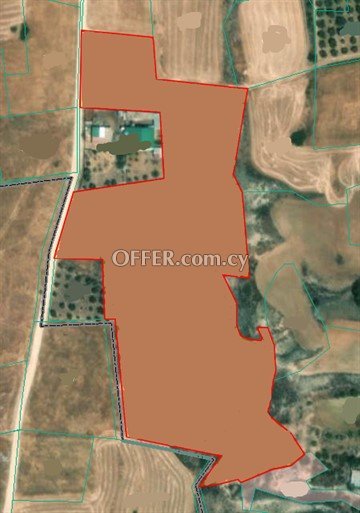 Large Agricultural Piece Of Land Of 20922 Sq.M.  In Paliometocho, Nico
