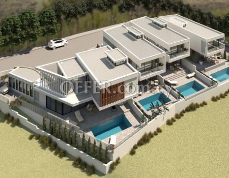 Luxury four bedroom villa with swimming pool in Agios Athanasios Limassol - 4